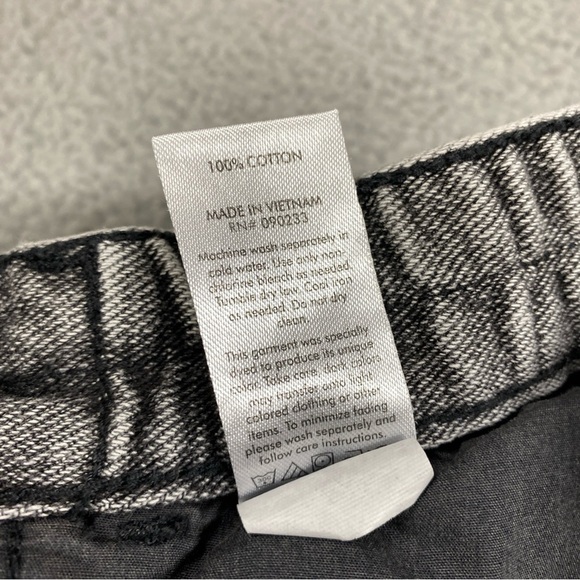 Pacsun Denim Baggy Jogger Womens Size Medium Gray Washed Dance Cargo - Picture 7 of 7